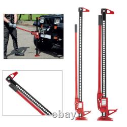 Crick rouge robuste de 3 tonnes, 60 pouces, cric de ferme à levier pour tracteur