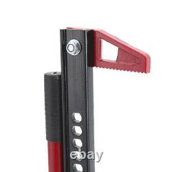 Crick rouge robuste de 3 tonnes, 60 pouces, cric de ferme à levier pour tracteur