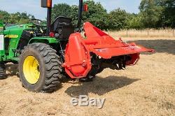 Ctr125 Italian Country Heavy Duty Rotary Tiller 1,25m Pour Tracteurs Compacts