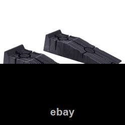 DURHAND 1 Paire de rampes de service en plastique lourd de 5 tonnes pour garage et atelier de réparation automobile