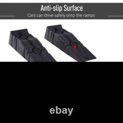 DURHAND 1 Paire de rampes de service en plastique lourd de 5 tonnes pour garage et atelier de réparation automobile