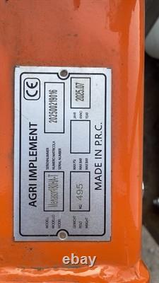 Débroussailleuse à fléaux de tracteur de 1,8 m avec décalage latéral