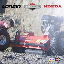 Débroussailleuse pour VTT à peine utilisée avec moteur de 13/15 chevaux.