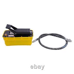 Démonte-pneu hydraulique pour tracteur routier avec pompe à pied, kit d'outils robuste