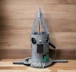 Distributeur de BIG BAG pour Fertilisants Semences Grains Minéraux avec Valve de Contrôle de Sécurité, Galvanisé