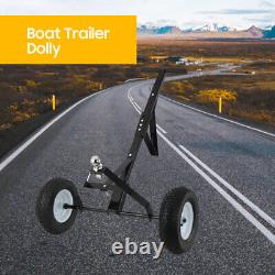 Dolly de remorque en métal de 600 lbs, robuste, pour bateau, jet ski, caravane, Royaume-Uni