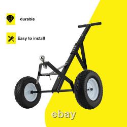 Dolly de remorque robuste avec pneus pneumatiques 600 lbs pour déplacer voiture, camping-car, remorque de bateau