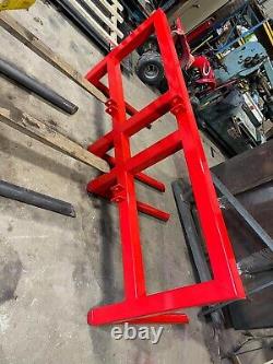 Double Ronde Bale Manipulation / Transporteur Bale Enroulé Fait Pour Commander Lourd