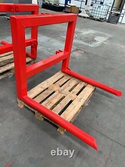 Double Ronde Bale Manipulation / Transporteur Bale Enroulé Fait Pour Commander Lourd