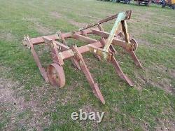 Dowdeswell 7 Jambe 8ft Cultiveur Plough, Éventreur, Sous-solaire, Bomford Superflow