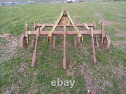 Dowdeswell 7 Jambe 8ft Cultiveur Plough, Éventreur, Sous-solaire, Bomford Superflow