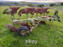 Dowdeswell Dp7d 4f Charrue Réversible, Rançons, Kverneland, Lemken, Rabbin, Kuhn