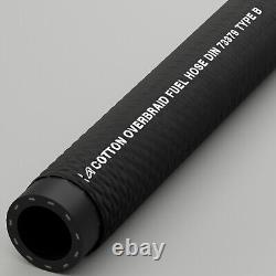 Durite de carburant lourde en coton tressé pour diesel et huile - Tracteurs et machines