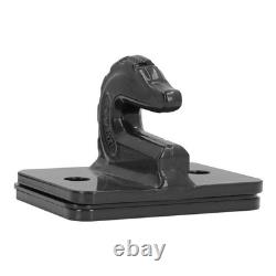 Ensemble de crochets de prise pour seau de tracteur 70 Grade 3/8in (Noir) en acier allié robuste