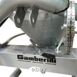 Épandeur monté Gamberini Ecotop 300 Heavy Duty en acier galvanisé à chaud