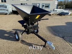 Épandeur remorquable polyvalent robuste de 350 lb pour VTT