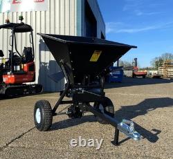 Épandeur remorquable polyvalent robuste pour VTT de 350 lb