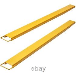 Extensions de fourche pour chariots élévateurs 84x5,5 pouces Pour palettes lourdes Convient aux fourches jusqu'à 5