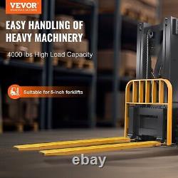 Extensions de fourche pour chariots élévateurs 84x5,5 pouces Pour palettes lourdes Convient aux fourches jusqu'à 5