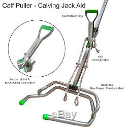 Extracteur De Mollet 180cm, Calving Jack Aid, Acier Inoxydable, Usage Intensif, Premium