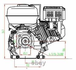 Filtre cyclone de remplacement pour moteur Honda GX200 Heavy Duty Lifan 7hp 20mm Shaft