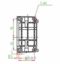 Filtre cyclone de remplacement pour moteur Honda GX200 Heavy Duty Lifan 7hp 20mm Shaft