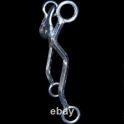 Fourche de cathédrale en acier inoxydable vintage à tige de tracteur robuste