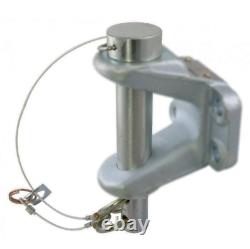 Goupille de remorquage de 32 mm pour attelage à mâchoire BRADLEY E100T, utilisation intensive