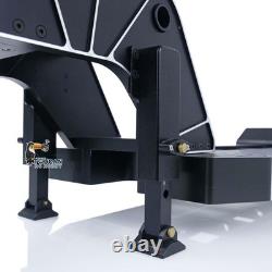 Grande Vente 1/14 TOUCANRC Châssis de Remorque RC à 2 Essieux Haute Résistance Tractor Semi Camion