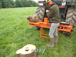 Heavy Duty Montage Sur Tracteur 22 Tonnes Fendeuse / Traitement Du Bois / Forestier