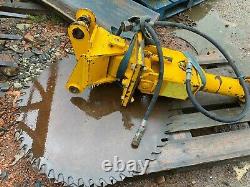 Herder Mastenbroek Hedge Cutter Trimmer & Scie Circulaire Avec 2 Lames £5500 + Tva