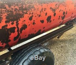 Hillam Muck Fumier Dung Spreader No Tva Rotating Baril Spreads De Chaque Côté