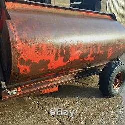 Hillam Muck Fumier Dung Spreader No Tva Rotating Baril Spreads De Chaque Côté