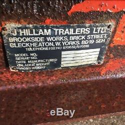 Hillam Muck Fumier Dung Spreader No Tva Rotating Baril Spreads De Chaque Côté