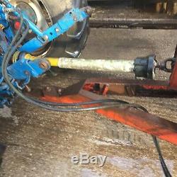 Hillam Muck Fumier Dung Spreader No Tva Rotating Baril Spreads De Chaque Côté