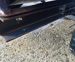 Hillam Muck Fumier Dung Spreader No Tva Rotating Baril Spreads De Chaque Côté