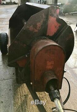 Hillam Muck Fumier Dung Spreader No Tva Rotating Baril Spreads De Chaque Côté