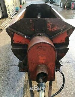 Hillam Muck Fumier Dung Spreader No Tva Rotating Baril Spreads De Chaque Côté