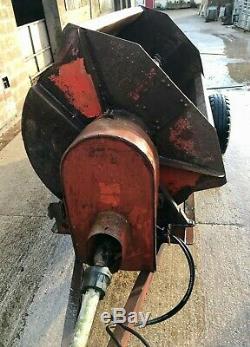 Hillam Muck Fumier Dung Spreader No Tva Rotating Baril Spreads De Chaque Côté