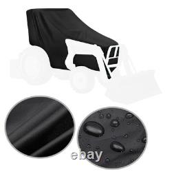 Housse de tracteur robuste 420D design imperméable s'adapte à divers modèles 79x128cm