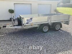 Ifor Williams Lm105 General Heavy Duty Drop Side Twin Axle Remorque Immaculée