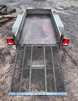 Indespension Plant / General Purpose Twin Axle Remorque 8ft X 4ft Poids Lourd