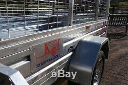 Kirbytrailers De Cage & Ramped Heavy Duty Galvanisé Utility Box Car Trailer