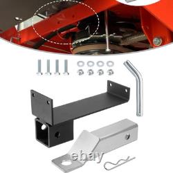 Kit d'attelage arrière récepteur construction robuste accessoire pour tracteur à gazon