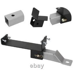 Kit d'attelage arrière récepteur construction robuste accessoire pour tracteur à gazon