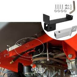 Kit d'attelage arrière récepteur construction robuste accessoire pour tracteur à gazon