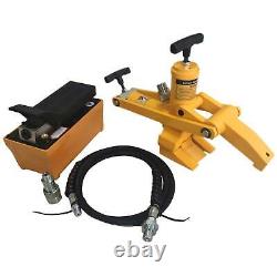 Kit de casseur de perles hydraulique pour camion tracteur agricole avec pompe à pied, robuste.