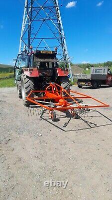 Kuhn Single Rota Hay Rake, Turner