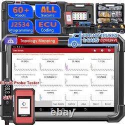LANCEMENT 2025 X431 PRO3S+ Smartlink HD Outils de Diagnostic pour Voitures, Vans, Camions et Tracteurs HGV