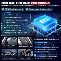 LANCEMENT 2025 X431 PRO3S+ Smartlink HD Outils de Diagnostic pour Voitures, Vans, Camions et Tracteurs HGV